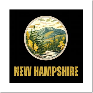 New Hampshire State USA Posters and Art